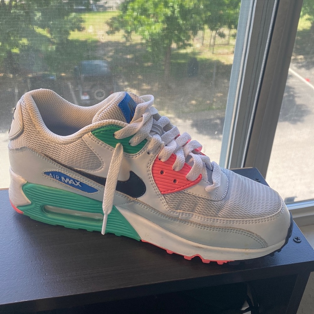Nike Air Max 90. Colorful shoe.